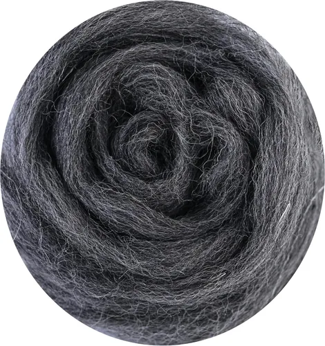 Miniatura 103 de 24 tipos de lana rosa, 4.23 oz (120 g), adecuado para fieltro húmedo y fieltro de aguja de telas hiladas de lana. Un paquete de prueba está Tonos