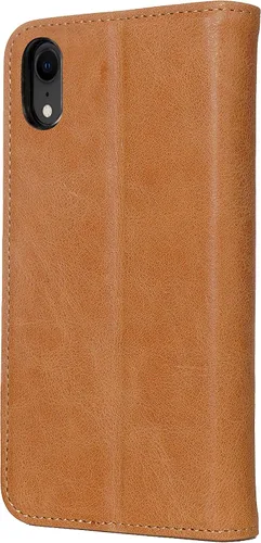 Miniatura 6 de Porter Riley - Funda de cuero para iPhone XR. Funda de piel auténtica con soporte, cartera/billetera con ranuras para tarjetas, soporte horizontal
