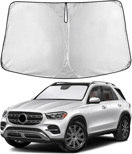 Miniatura 234 de EcoNour Parasol para parabrisas compatible con Hyundai Tucson 2016-2019 2020 2021, visera solar para parabrisas delantero y ventana, bloqueador