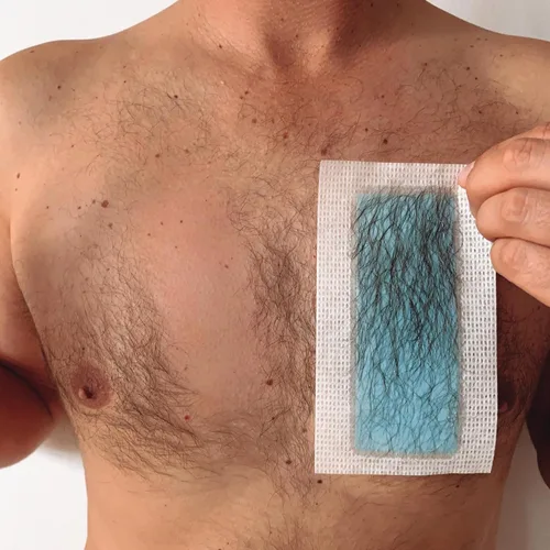Miniatura 4 de Bandas de cera de Nad's para el cuerpo del hombres 20 ea., paquete de de 1