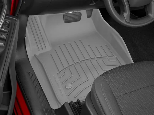 Miniatura 2 de WeatherTech FloorLiner HP Alfombrillas de suelo de ajuste personalizado para camioneta Dodge Ram 2500/3500, Ram 2500/3500-1ª y 2ª fila Negro