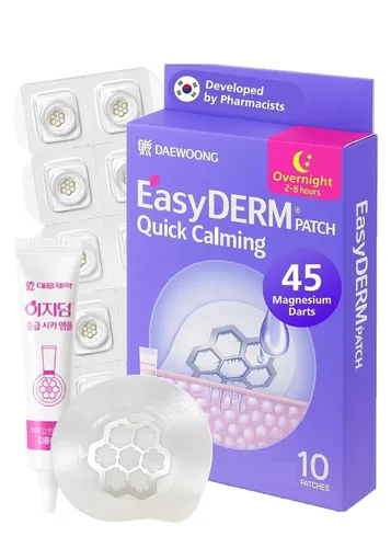 Miniatura 10 de EasyDerm - Juego de parches coreanos para espinillas en 4 pasos + extractor de doble punta 2 en 1, para un cuidado completo de la piel