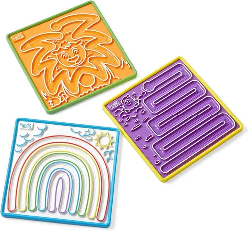 Miniatura 10 de hand2mind Tableros de laberinto consciente, juguetes sensoriales táctiles para niños pequeños, artículos para aliviar la ansiedad, suministros