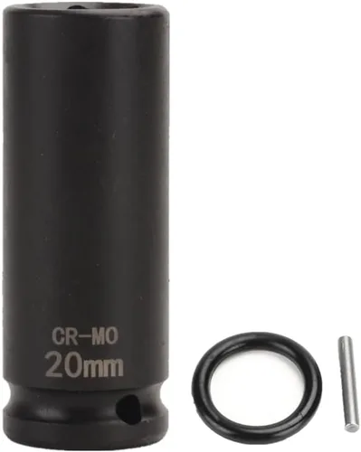 Miniatura 9 de FLZOSPER Toma de impacto de 6 puntos de 1/2 pulgada x 0.394 in de profundidad, 42 CR-MO