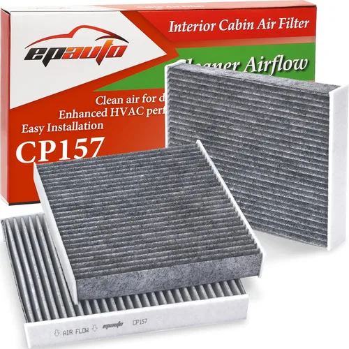 Miniatura 7 de EPAuto CP157 (CF12157) Filtro de aire de cabina, reemplazo para Toyota Camry, Corolla, RAV4, Prius, Highlander, Sienna, Lexus RX, NX, ES, Subaru