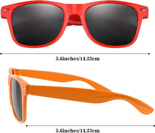 Miniatura 51 de TUPARKA Paquete de 20 lentes de sol para niños a granel para fiestas de verano en la piscina, fiestas de cumpleaños, bolsas de golosinas, color verde