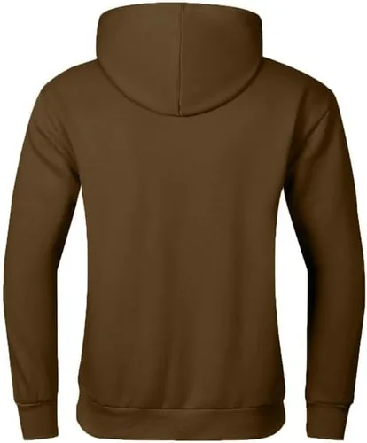 Miniatura 9 de JMIERR Sudaderas casuales de algodón con capucha y cuello de botón con cordón para hombre, sudaderas casuales de manga larga