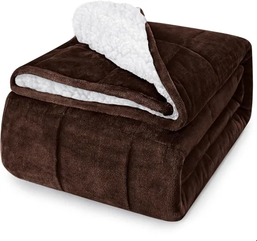 Miniatura 66 de yescool - Manta con peso, 7 libras, fresca, transpirable, con cuentas de cristal prémium, lavable a máquina, para dormir, 60-90 libras, 41 x 60 Gris