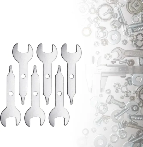 Miniatura 2 de COOLHOOD Llave de pinza de acero inoxidable para máquina de grabado, herramienta de herramientas de tuerca, llave inglesa para amoladora eléctrica