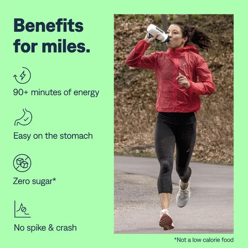 Miniatura 3 de UCAN Polvo energético, Cran-Raz, Keto, sin azúcar, antes y después del entrenamiento para hombres y mujeres, sin OMG, vegano, sin gluten, ideal
