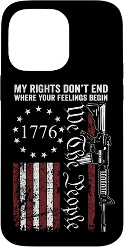 Miniatura 21 de My Rights Don't End Where Your Feelings Begin USA Gun Flag Case for iPhone 17