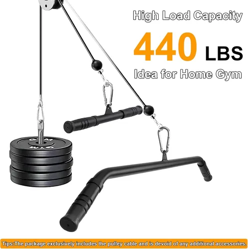 Miniatura 3 de Cable de polea de fitness, accesorios de máquina de cable de repuesto para gimnasio en casa, reemplazo de cable de gimnasio, revestimiento de TPU