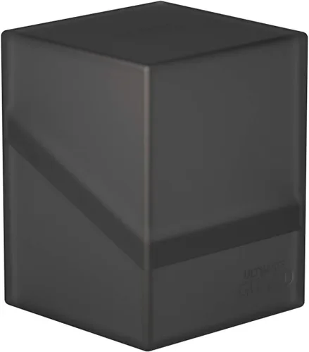 Ultimate Guard Boulder 100+ Classic, estuche para mazo para 100 cartas TCG con doble funda, ónix, almacenamiento seguro y duradero para juegos de