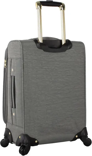 Miniatura 3 de Steve Madden Colección de equipaje de diseñador Maleta ligera y expandible para hombres y mujeres Bolsa de transporte duradera de 20 pulgadas