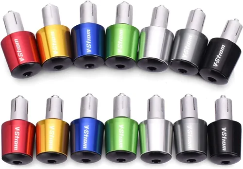 Miniatura 4 de Motorcycle Motorcycle Handle Bar End Weight Handlebar Grips Cap Anti Vibration Silder Plug for Suzuki DL650 V-Strom DL 650 VSTROM 2004-2022 Handle