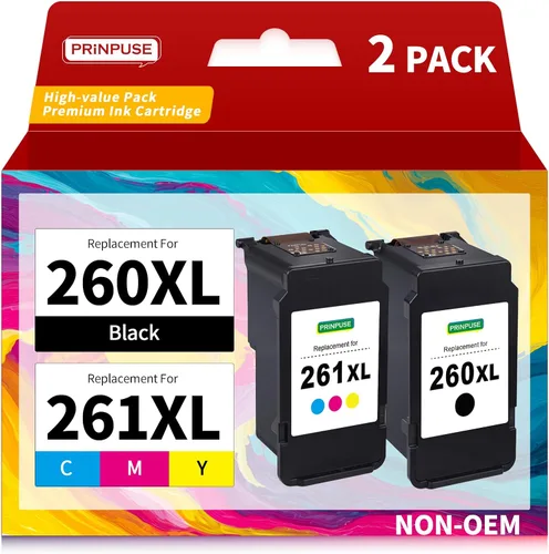 Miniatura 11 de 210XL 211XL Paquete combinado de cartuchos de tinta remanufacturados para Canon 210 XL 211 XL Cartucho de tinta negro y color para impresoras PIXMA