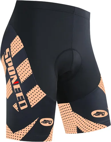 Miniatura 101 de sponeed Pantalones cortos de ciclismo para hombre, pantalones acolchados para ciclismo, ropa de ciclismo