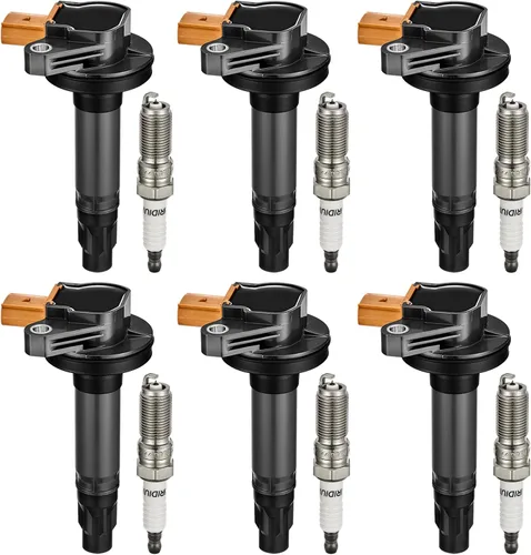 Miniatura 54 de BDFHYK Paquete de bobinas de encendido UF-735 y bujías de iridio SP539 compatibles con Fusion 1.5L L4 2014-2020 Escape 1.5L L4 2017-2019 DS7Z12029A