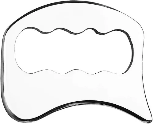 FeelFree Sport Herramientas Gua Sha de acero inoxidable, herramienta de raspado de masaje para movilización de tejidos blandos, terapia física para
