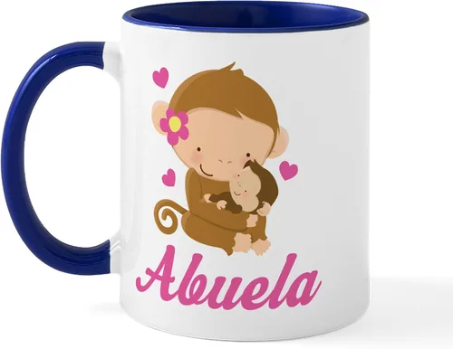 Miniatura 32 de CafePress Taza de café de cerámica Number One Abuelo de 11 oz (11.0 fl oz)