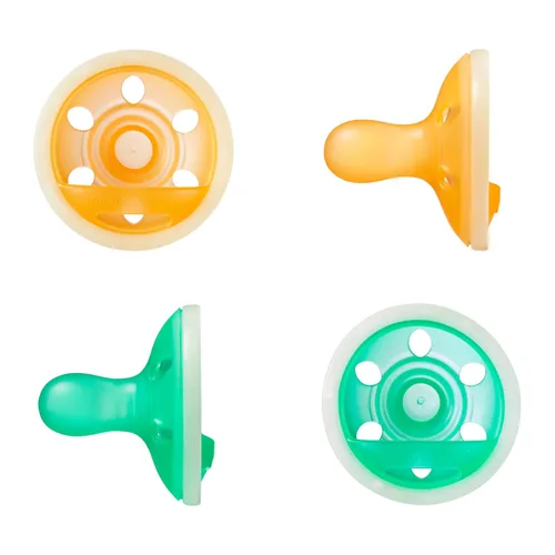 Miniatura 9 de Tommee Tippee Chupete Nocturno Similar al Pecho para Recién Nacidos, 0-6 Meses, Bolsita Similar al Pecho, Chupetes Sin BPA, Tecnología que Brilla