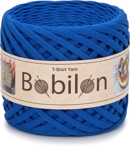 Miniatura 46 de Hilo de Camiseta de Algodón 7-9 mm (0.276-0.354 in) para Ganchillo, Tejido, Macramé, Manualidades DIY – Jersey Soft Ribbon, Fettuccini Zpagetti