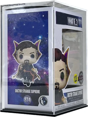 Miniatura 9 de Vitrina de acrílico con base negra, caja de exhibición de acrílico transparente de autoensamblaje con tapa, 6 pulgadas (largo y ancho) x 7.8 Negro
