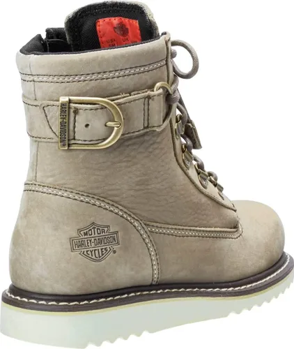 Miniatura 3 de Harley-Davidson D84468 - Botas de motocicleta para mujer Marconi de 6.0in, color negro o arena