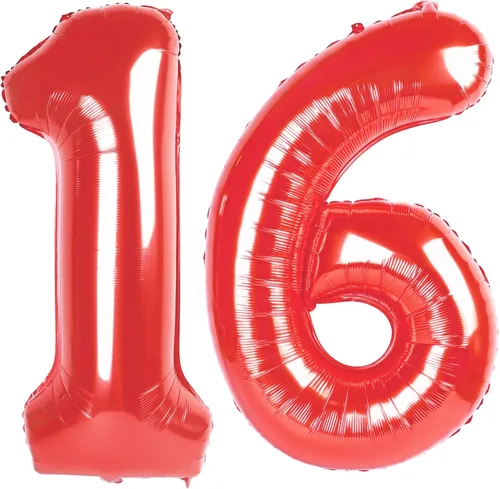 Miniatura 190 de Globos de números de 5 globos de 40 pulgadas, decoraciones de cumpleaños azules para niños y niñas, globos de números azul marino grandes