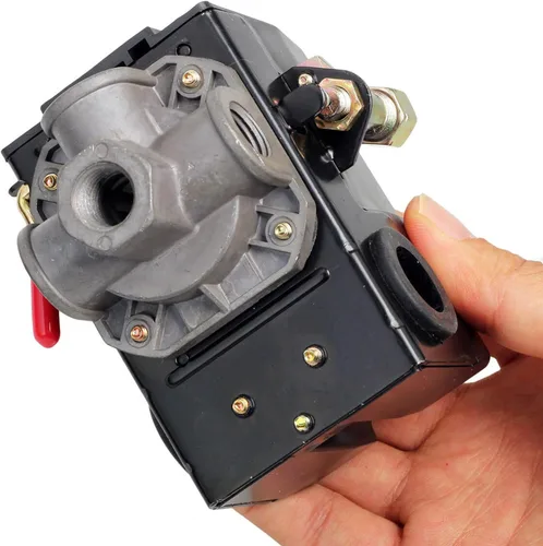 Miniatura 2 de XIAOWEI Interruptor de presión del compresor de aire CAC-4332 para DeVilbiss CAC-4332-1 125/95 PSI 24Amp 120Vac