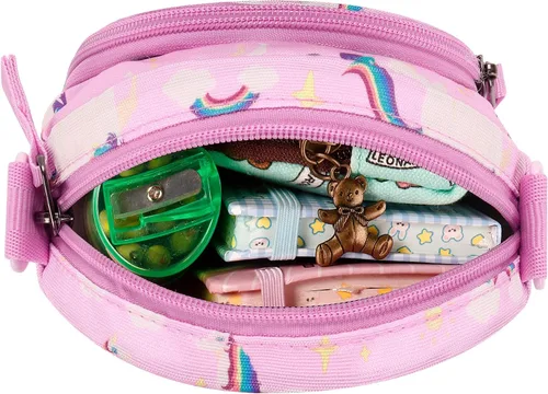 Miniatura 5 de Choco Mocha Bolso cruzado para niñas pequeñas de 4-6, 6-8, bolso cruzado para niños, bolso cruzado para niños de 2, 3, 4 años