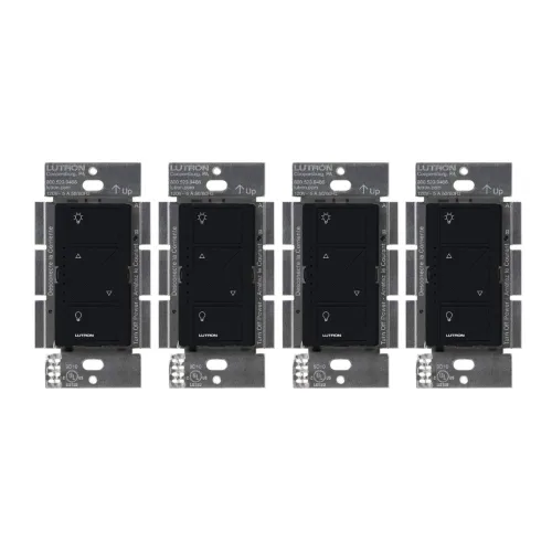 Miniatura 37 de Lutron Caseta - Interruptor de atenuación inteligente original (requiere Lutron Smart Hub), para luces LED, 150 vatios, un solo polo/3 vías, no Negro