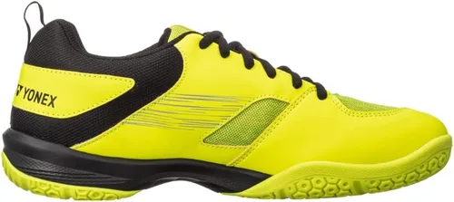 Miniatura 3 de YONEX Power Cushion 37 - Zapato de cancha interior (amarillo brillante) (10.5), Amarillo claro
