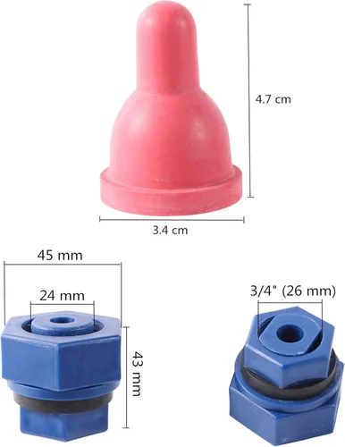 Miniatura 3 de Tetinas de animales de oveja, cabra, chupete de cordero, cubeta de alimentación de mascotas, alimentador de cordero con base fija para animales
