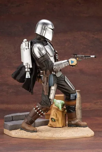 Miniatura 12 de Kotobukiya The Mandalorian & The Child ArtFX - Estatua de PVC, multicolor