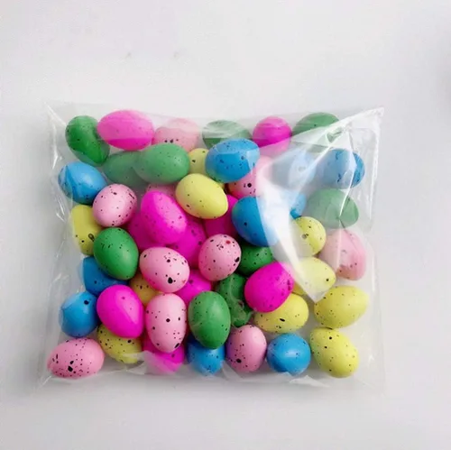 Miniatura 9 de 50 huevos de Pascua rellenos de plástico de 2.5 pulgadas para niños, juguetes de Pascua para fiestas de Pascua, caza, regalos para niños