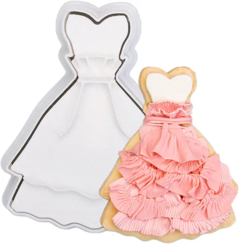 Miniatura 8 de Princess Carriage - Cortador de galletas para hornear con sello 3D, accesorios de ácido poliláctico (PLA) para regalos, decoración para fiestas