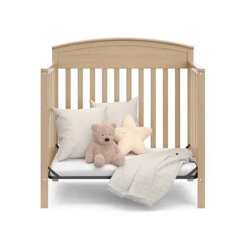 Miniatura 5 de Graco Benton - Mini cuna convertible 4 en 1 con colchón de cuna – Certificado GREENGUARD Gold, colchón de 2.75 pulgadas incluido, cuna de bebé se