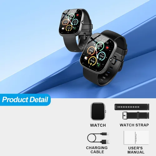 Miniatura 7 de Reloj inteligente para hombres y mujeres (responder/hacer llamadas), nuevo 2025 reloj inteligente HD de 1.91", reloj de fitness con más de 120 modos