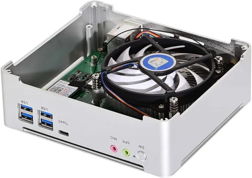 Miniatura 5 de KINGDEL Mini PC con 8 GB DDR4 RAM 128 GB SSD 8ª generación Intel Core i5 CPU 4 núcleos (hasta 4.00 GHz) W-11 Pro Computadora de escritorio 4K
