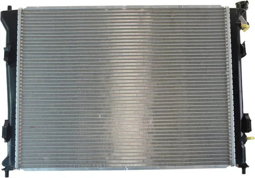 Miniatura 207 de TRQ Radiador de 1 fila de núcleo de aluminio de 26.5 pulgadas de ancho de núcleo compatible con Chevrolet Captiva Sport 2012-2015 Saturn Vue