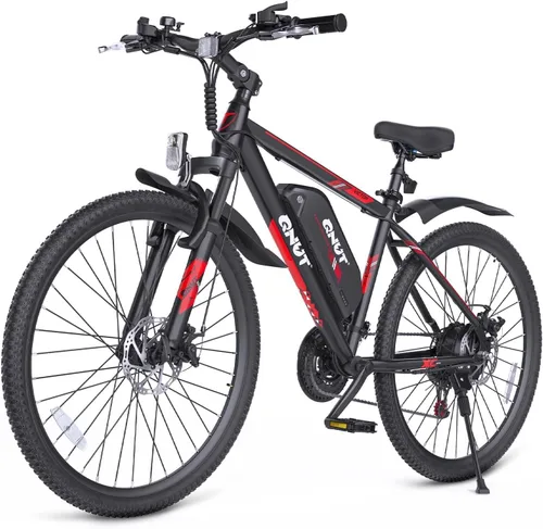 Totem Bicicleta Eléctrica para Adultos, 750W Pico 26" Bicicleta Eléctrica para Hombres Mujeres Adolescentes con Batería 375WH, 21 Velocidades 20Mph,