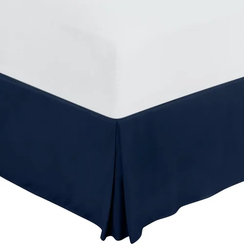 Miniatura 8 de Utopia Bedding Falda para cama individual – Paquete de 20 – Volantes plisados cuádruples suaves – Fácil ajuste con caída a medida de 15 pulgadas