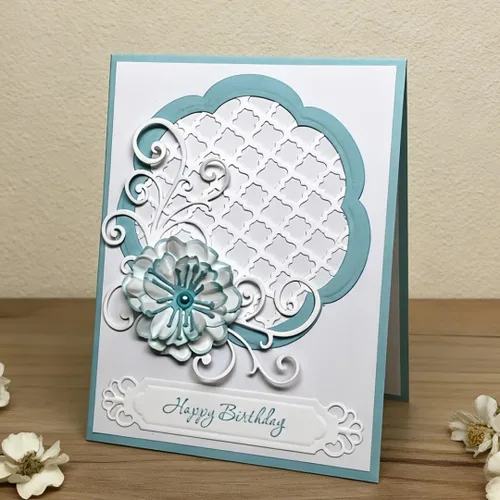 Miniatura 10 de Troqueles de álbum de recortes para hacer tarjetas, troqueles de corte de metal para Navidad, plantilla de perforación para manualidades de papel