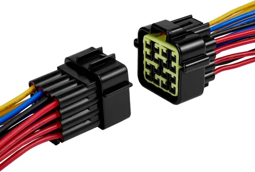 Miniatura 7 de Conectores impermeables de 2 pines, conector de cable eléctrico automotriz impermeable de 16AWG, macho hembra de desconexión rápida para automóvil