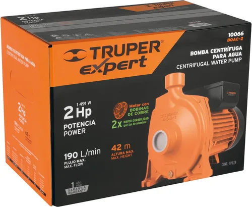 Miniatura 6 de TRUPER BOAC-2 Centrífuga de 2 HP