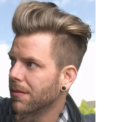 Miniatura 20 de Voloria Tupé de cabello humano virgen europeo para hombres con encaje suizo transparente de 10 x 8 pulgadas, extensiones rectas para hombres #6
