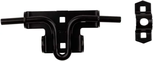 Miniatura 3 de National Hardware N165-506 Pestillo deslizante/corredera para puerta/puerta, negro satinado