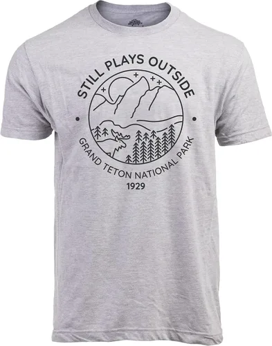 Miniatura 7 de Camiseta de senderismo Still Plays Outside Divertida camiseta para excursionista, camping, campista, al aire libre, hombres y mujeres