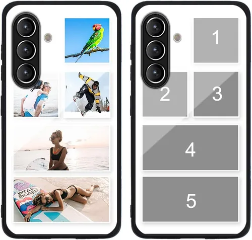 Miniatura 383 de Funda de teléfono personalizada para Samsung Galaxy S22+ / S22 Plus 5G, funda de TPU suave de vidrio templado antiarañazos personalizada con foto